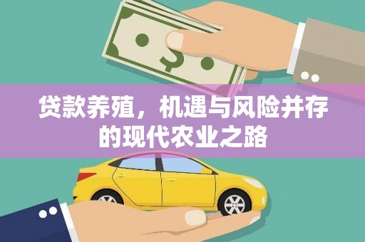清浦贷款养殖，机遇与风险并存的现代农业之路