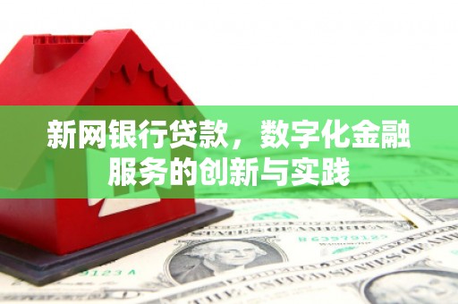 清浦新网银行贷款，数字化金融服务的创新与实践