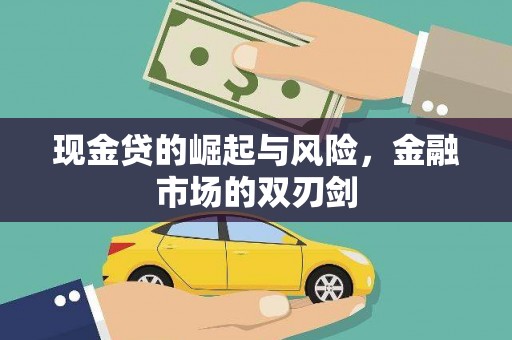 清浦现金贷的崛起与风险，金融市场的双刃剑