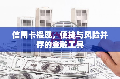 清浦信用卡提现，便捷与风险并存的金融工具