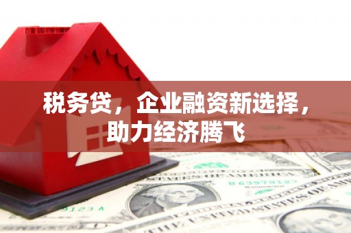 清浦税务贷，企业融资新选择，助力经济腾飞