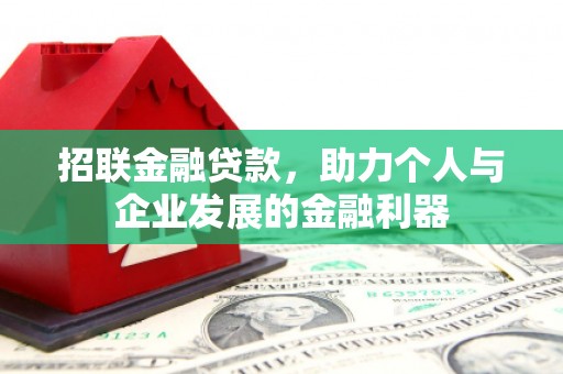 清浦招联金融贷款，助力个人与企业发展的金融利器