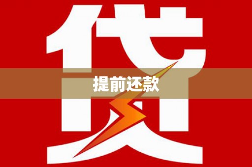 清浦提前还款