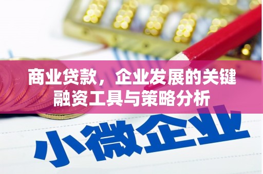 清浦商业贷款，企业发展的关键融资工具与策略分析