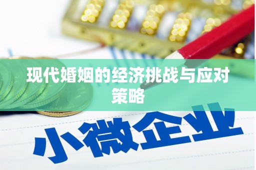 清浦现代婚姻的经济挑战与应对策略