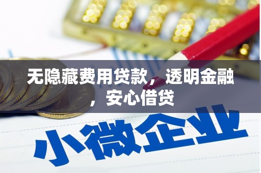 清浦无隐藏费用贷款，透明金融，安心借贷