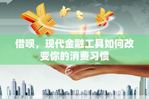 清浦借呗，现代金融工具如何改变你的消费习惯