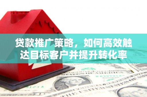 清浦贷款推广策略，如何高效触达目标客户并提升转化率