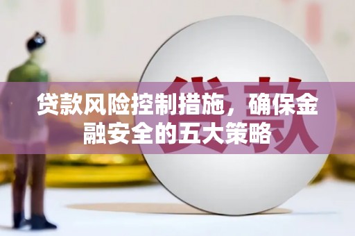 清浦贷款风险控制措施，确保金融安全的五大策略