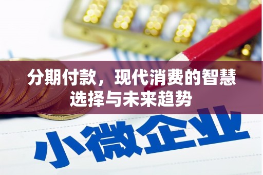 清浦分期付款，现代消费的智慧选择与未来趋势