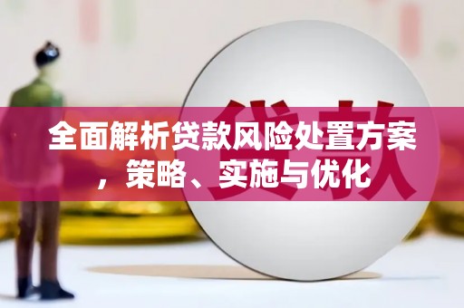 清浦全面解析贷款风险处置方案，策略、实施与优化