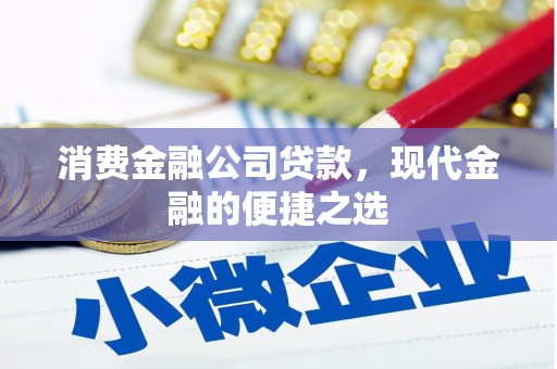 清浦消费金融公司贷款，现代金融的便捷之选