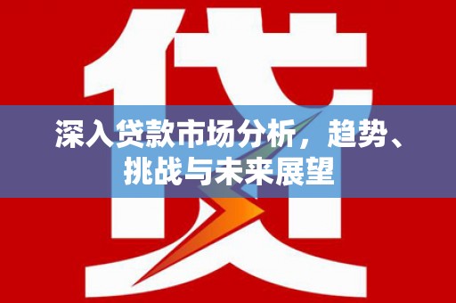 清浦深入贷款市场分析，趋势、挑战与未来展望