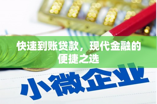 清浦快速到账贷款，现代金融的便捷之选