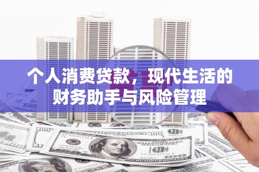 清浦个人消费贷款，现代生活的财务助手与风险管理