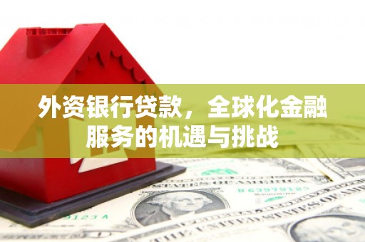 清浦外资银行贷款，全球化金融服务的机遇与挑战