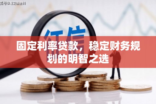 清浦固定利率贷款，稳定财务规划的明智之选